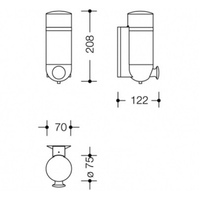 HEWI Wall-mounted Soap Dispenser